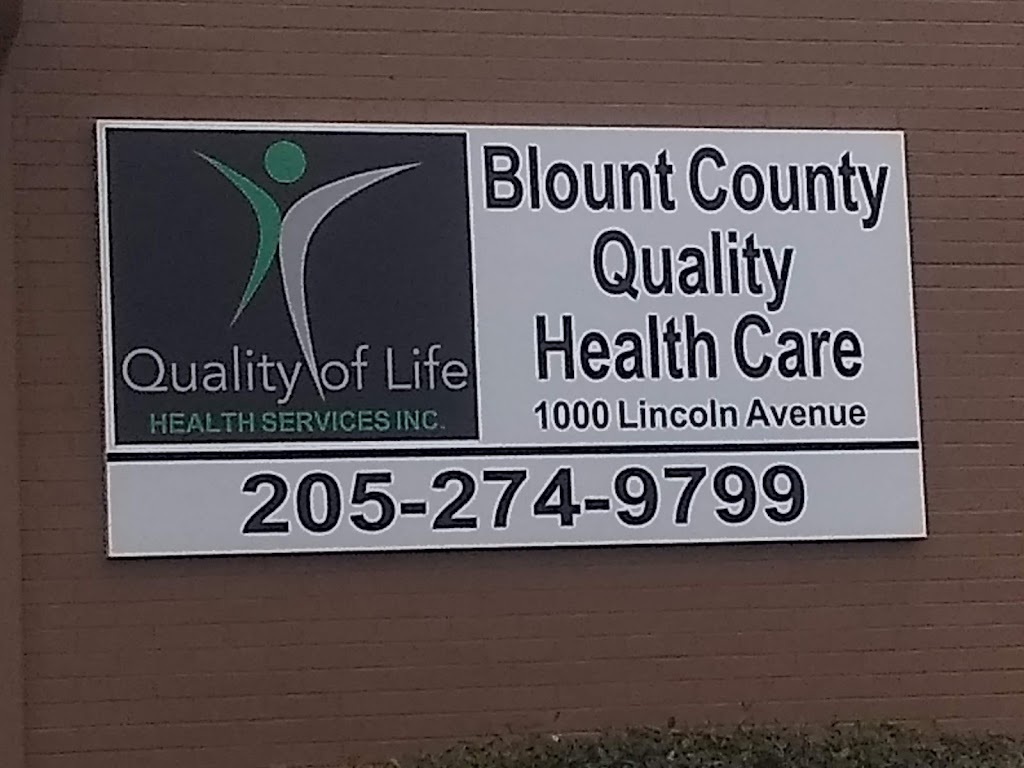 Blount Quality Healthcare | 1000 Lincoln Ave, Oneonta, AL 35121, USA | Phone: (205) 274-9799