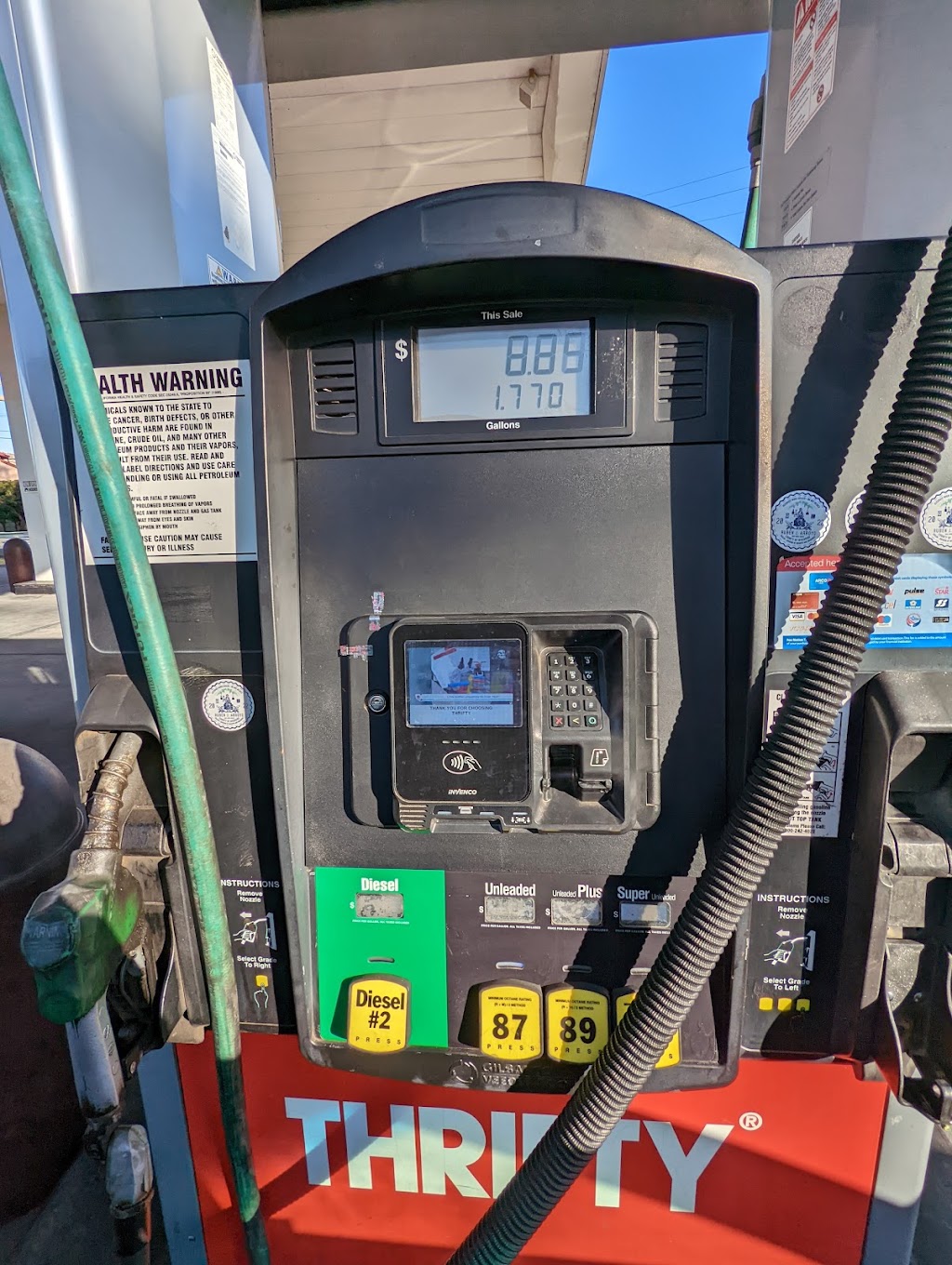 Thifty gas station | 2600 Hamner Ave, Norco, CA 92860, USA | Phone: (951) 371-6571