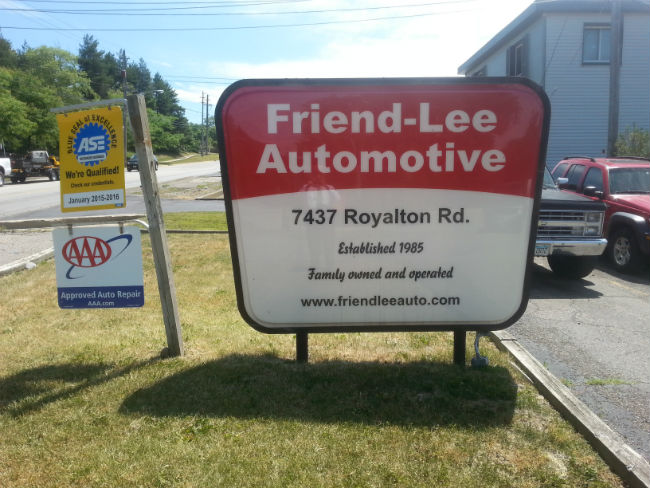Friend Lee Auto | 7437 Royalton Rd, North Royalton, OH 44133, USA | Phone: (440) 582-7190