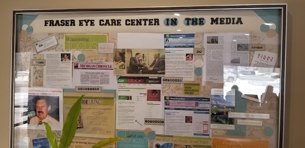 Fraser Eye Care Center | 33080 Utica Rd B, Fraser, MI 48026, USA | Phone: (586) 296-7250