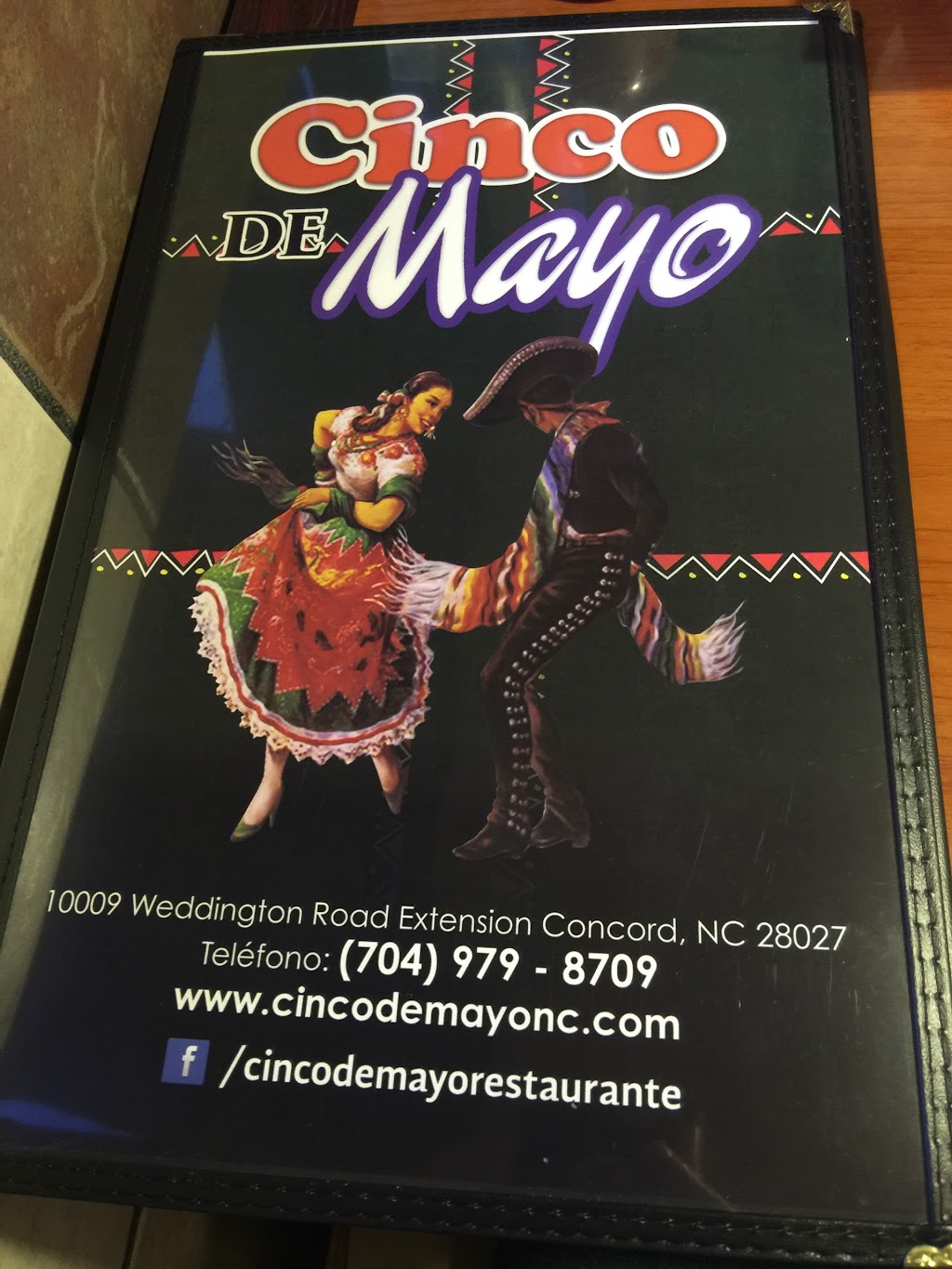 Cinco De Mayo Mexican Grill | 10009 Weddington Rd Ext., Concord, NC 28027, USA | Phone: (704) 979-8709