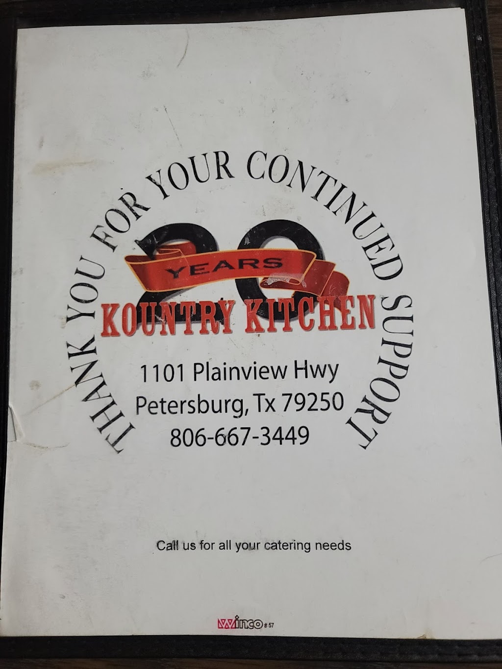 Kountry Kitchen | 1101 Ave A, Petersburg, TX 79250, USA | Phone: (806) 667-3449