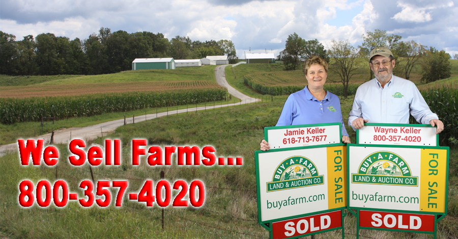 Buy A Farm Land & Auction Co. LLC - Steeleville, IL | 11849 County Farm Rd, Steeleville, IL 62288, USA | Phone: (800) 357-4020
