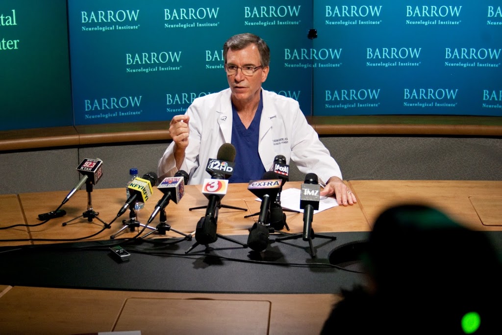 Barrow Neurological Institute | 350 W Thomas Rd, Phoenix, AZ 85013, USA | Phone: (855) 977-9496