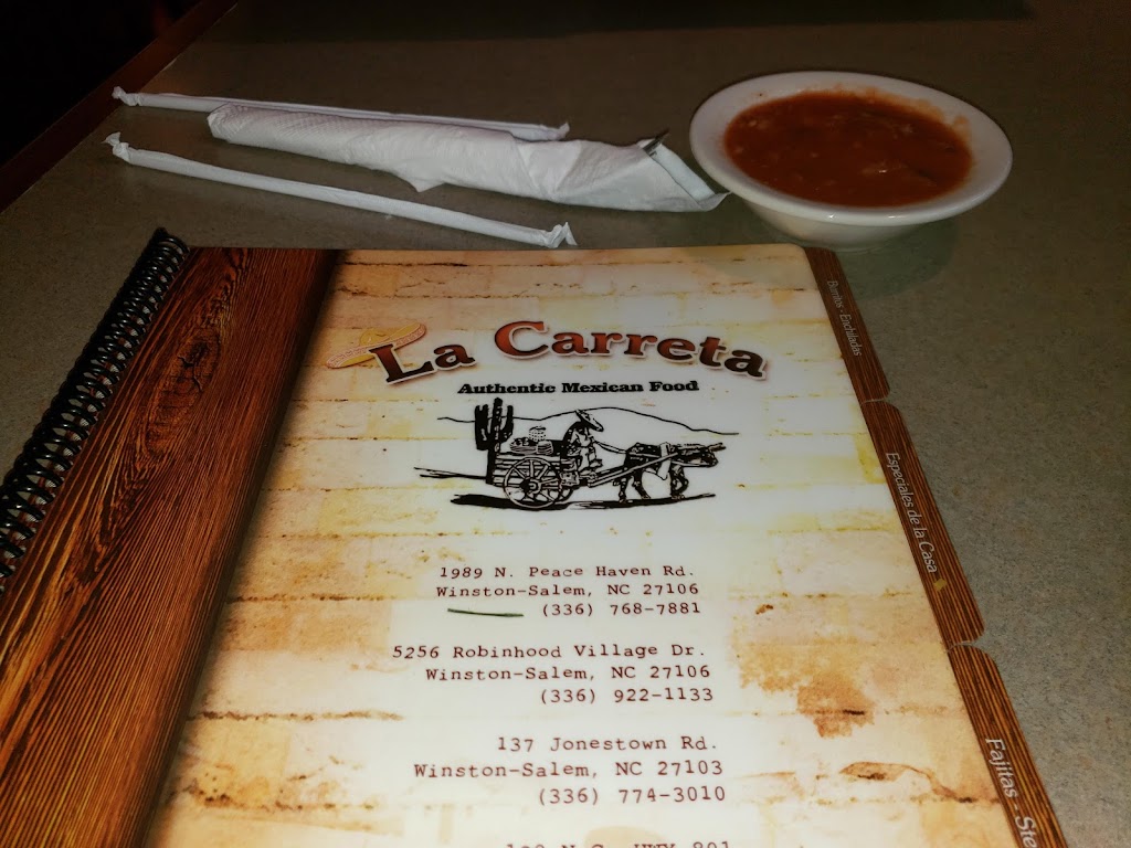 La Carreta Mexican Restaurant | 5256 Robinhood Rd, Winston-Salem, NC 27106, USA | Phone: (336) 922-1133