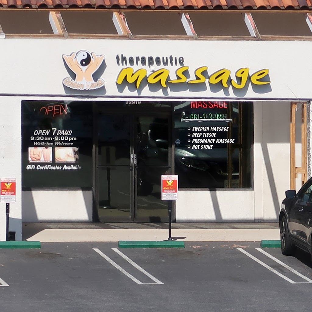 Golden Hands Therapeutic Massage | 22919 Soledad Canyon Rd, Santa Clarita, CA 91350, USA | Phone: (661) 253-9888 Golden Hands Therapeutic Massage | 22919 Soledad Canyon Rd, Santa Clarita, CA 91350, USA | Phone: (661) 253-9888