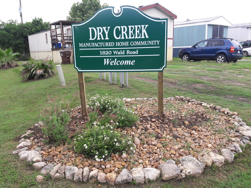 Dry Creek Mobile Home Estates | 1820 Wald Rd, New Braunfels, TX 78132, USA | Phone: (830) 629-5356