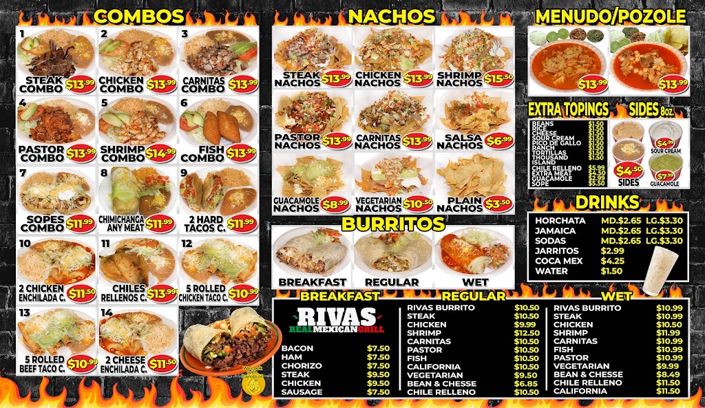 RIVAS MEXICAN GRILL #9 | 557 S Saliman Rd, Carson City, NV 89701 | Phone: (775) 461-0583