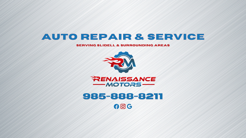 Renaissance Motors | 681 I-10 Service Rd, Slidell, LA 70461, USA | Phone: (985) 888-8211
