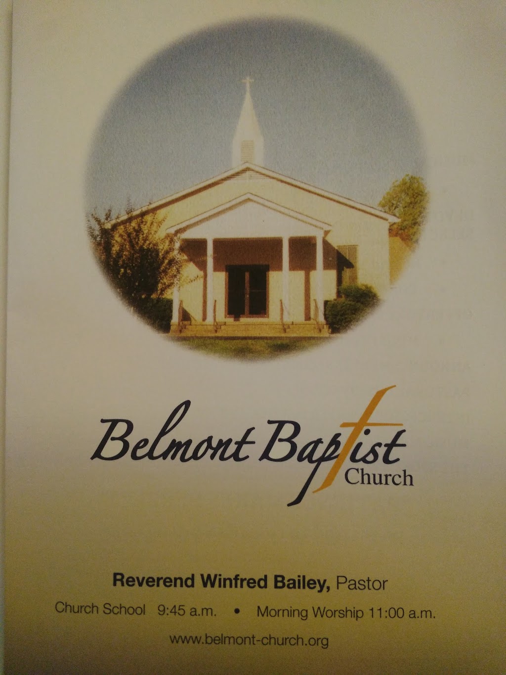 Belmont Baptist Church | 5919 Chester St, Arlington, TN 38002, USA | Phone: (901) 867-3834