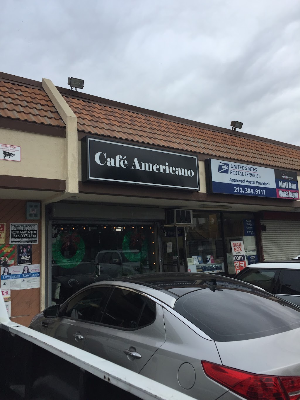 Cafe Americano | 4003 Wilshire Blvd, Los Angeles, CA 90005, USA | Phone: (213) 427-3637