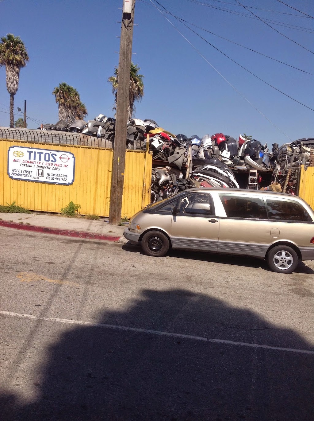 Titos Auto Dismantler & Used Parts Inc | 1801 E I St #4725, Wilmington, CA 90744, USA | Phone: (310) 549-0394