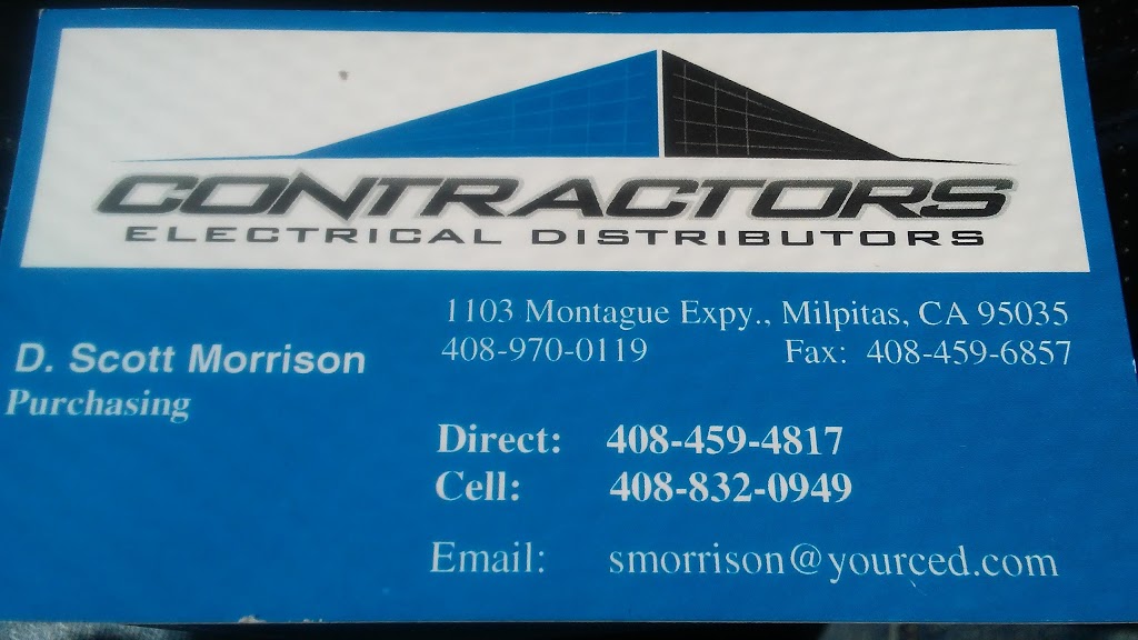 Contractors Electrical Distributors | 1103 Montague Expy, Milpitas, CA 95035 | Phone: (408) 970-0119