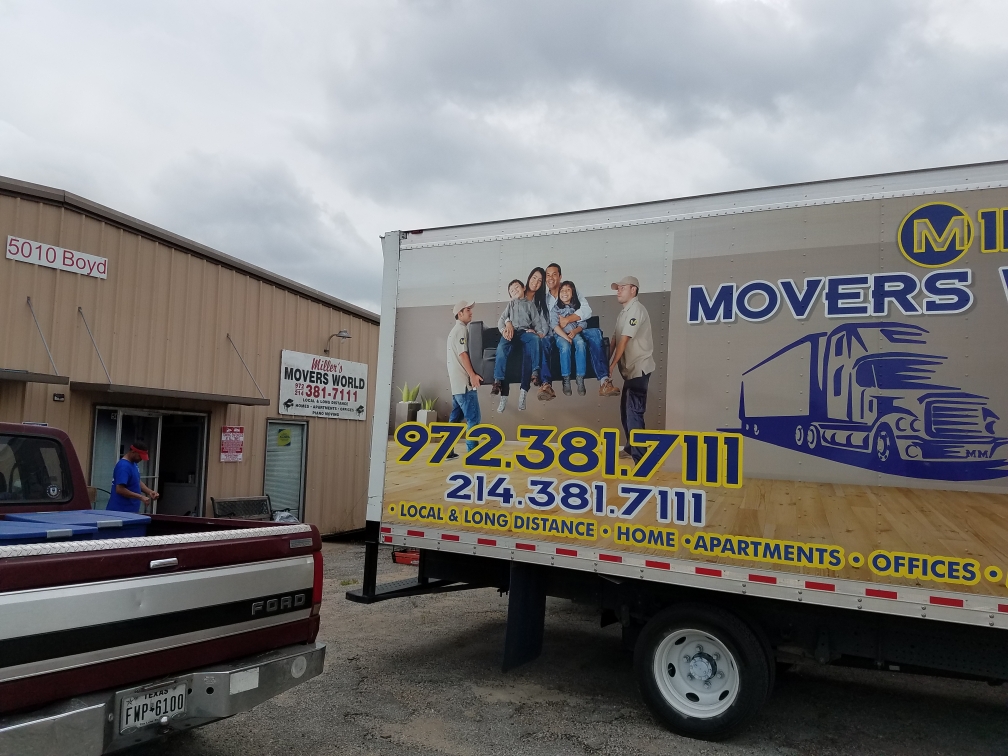 Millers Movers World | 5010 Boyd Blvd Suite A, Rowlett, TX 75088, USA | Phone: (972) 381-7111