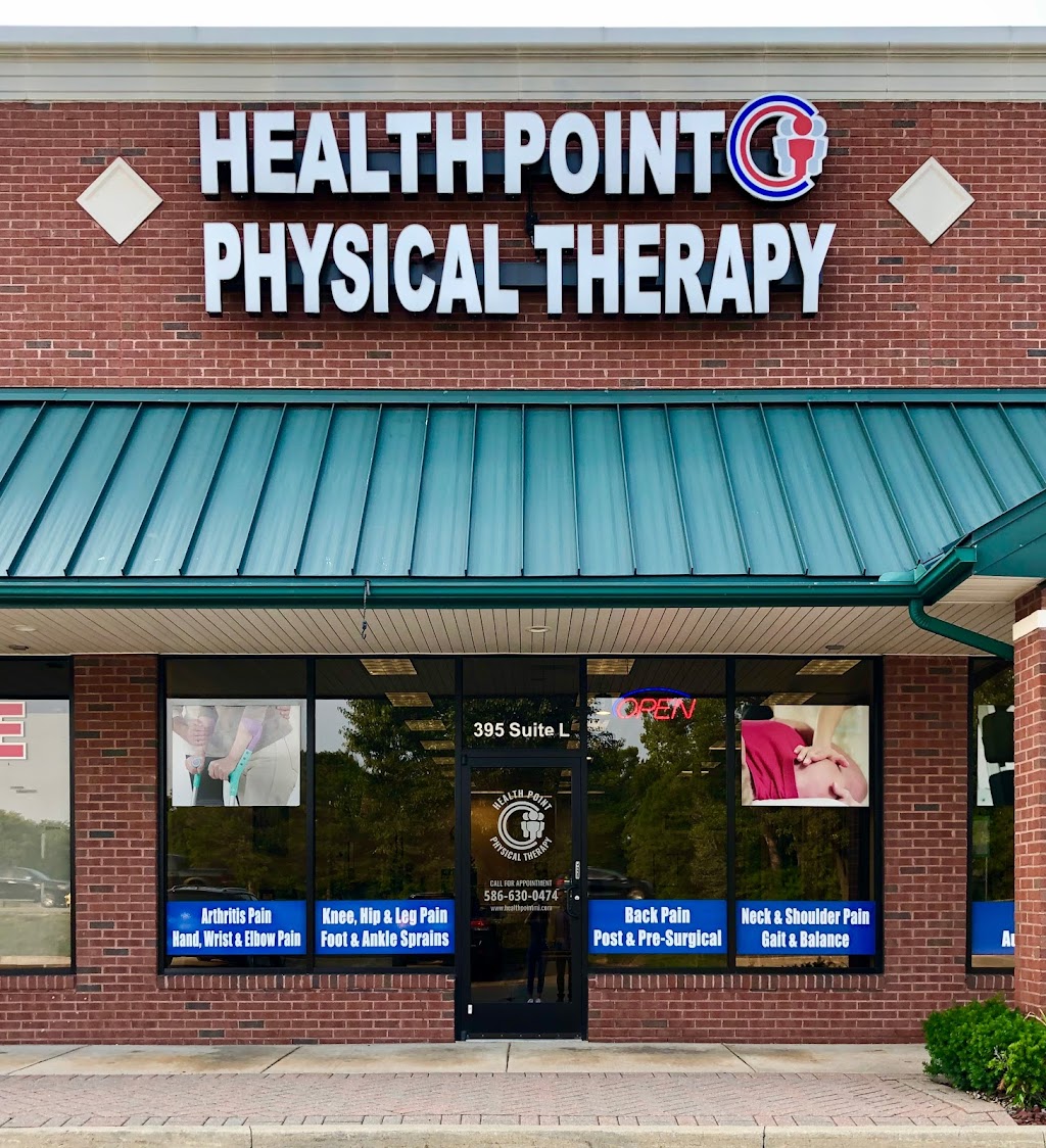 Health Point Physical Therapy | 395 N Groesbeck Hwy L, Mt Clemens, MI 48043, USA | Phone: (586) 630-0474