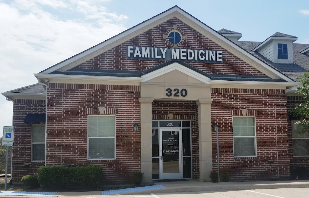 Fairway Family Medicine | 4100 Fairway Dr Ste 320, Carrollton, TX 75010, USA | Phone: (972) 236-7608