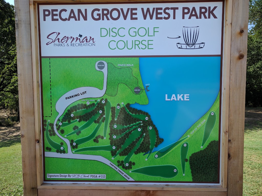 Pecan Grove Park | 3200 Canyon Creek Dr, Sherman, TX 75092, USA | Phone: (903) 892-7206