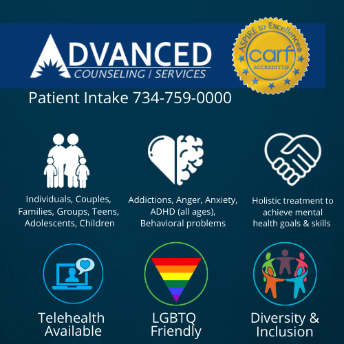 Advanced Counseling Services PC | 20500 Eureka Rd #200, Taylor, MI 48180, USA | Phone: (734) 285-8282