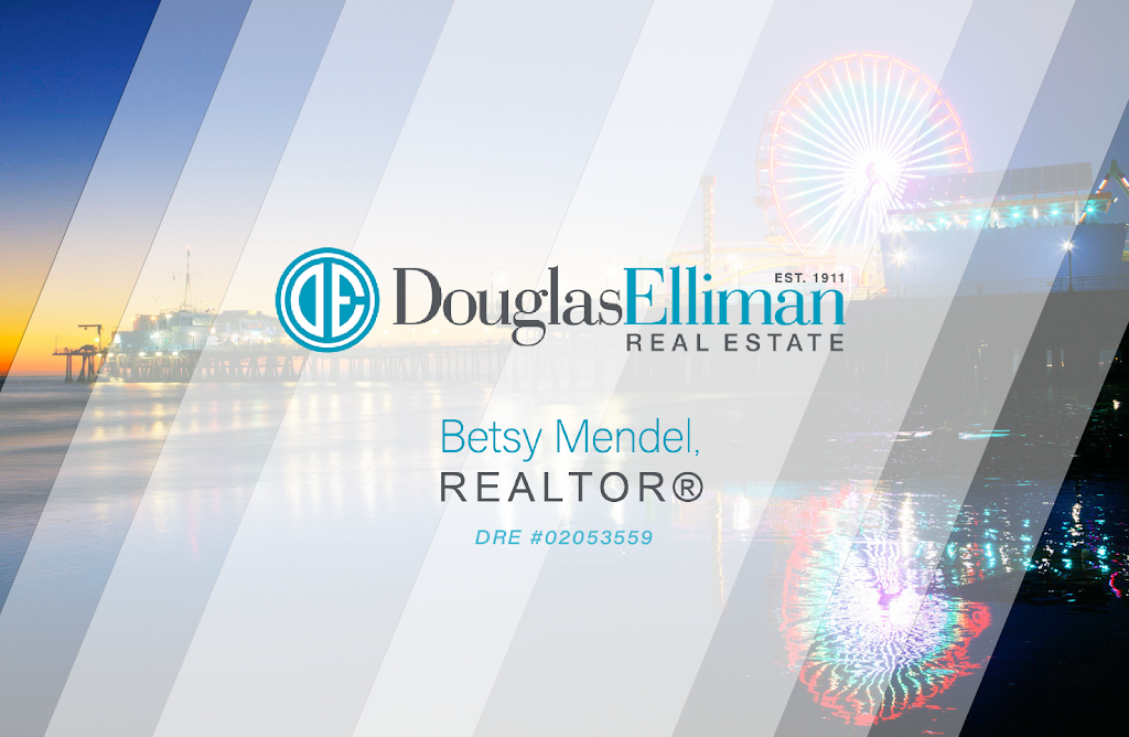 Betsy Mendel, REALTOR® with Douglas Elliman | 11990 San Vicente Blvd Suite 100, Los Angeles, CA 90049, USA | Phone: (310) 980-1477