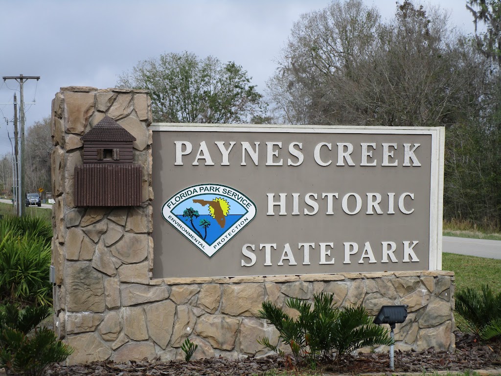 Paynes Creek Historic State Park | 888 Lake Branch Rd, Bowling Green, FL 33834, USA | Phone: (863) 375-4717