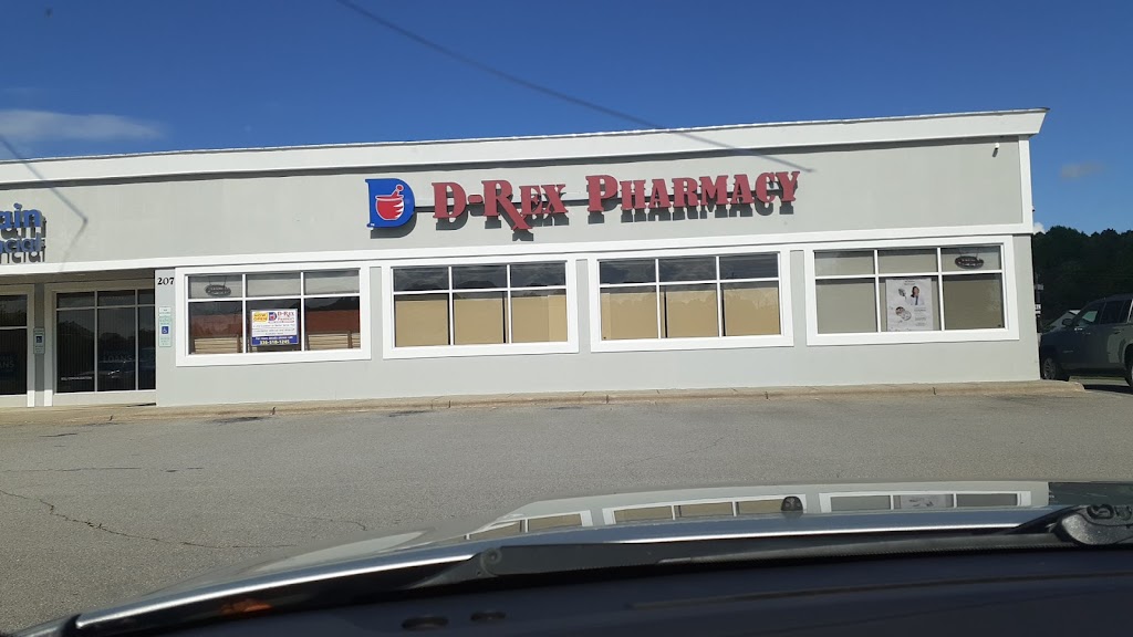 D-REX Pharmacy Yadkinville | 207 Ash St A, Yadkinville, NC 27055, USA | Phone: (336) 518-1245