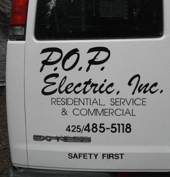 POP Electric | 8731 Maltby Rd # 11, Snohomish, WA 98296, USA | Phone: (425) 485-5118