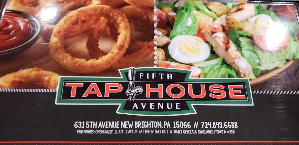 Fifth Avenue Taphouse | 631 5th Ave, New Brighton, PA 15066 | Phone: (724) 843-6688