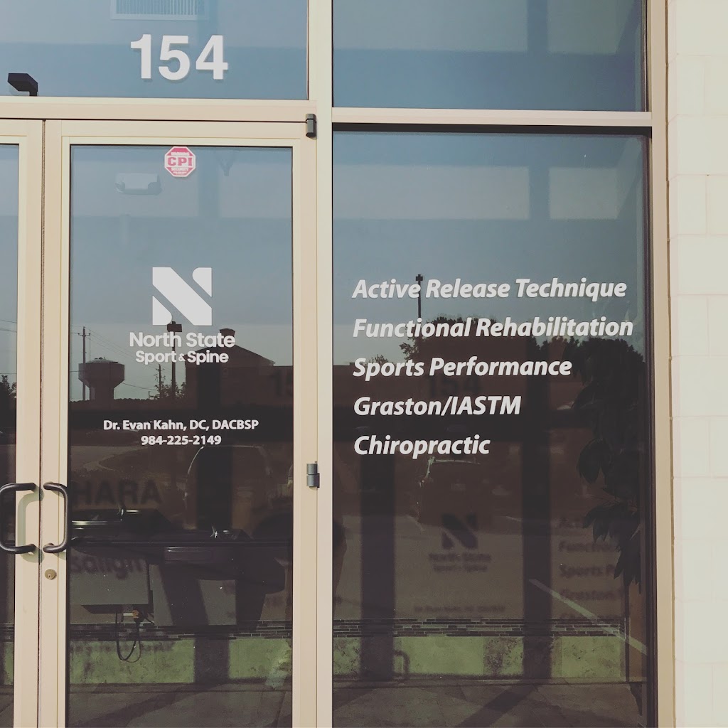 North State Sport & Spine | 154 Village Walk Dr, Holly Springs, NC 27540, USA | Phone: (984) 225-2149