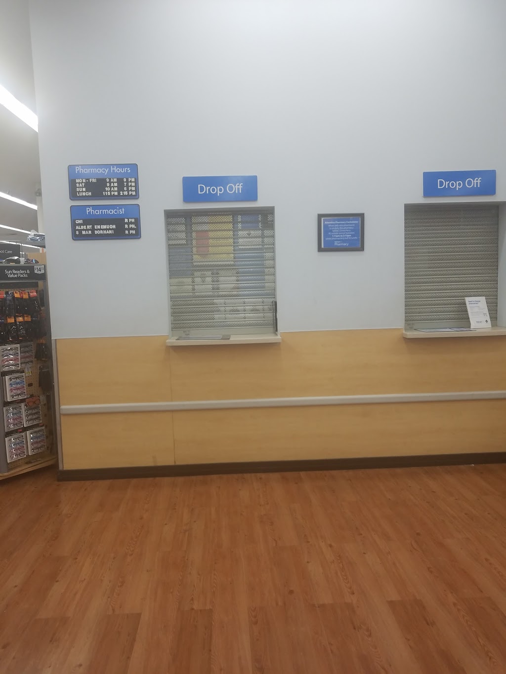 Walmart Pharmacy | 10655 Folsom Blvd, Rancho Cordova, CA 95670, USA | Phone: (916) 361-0515