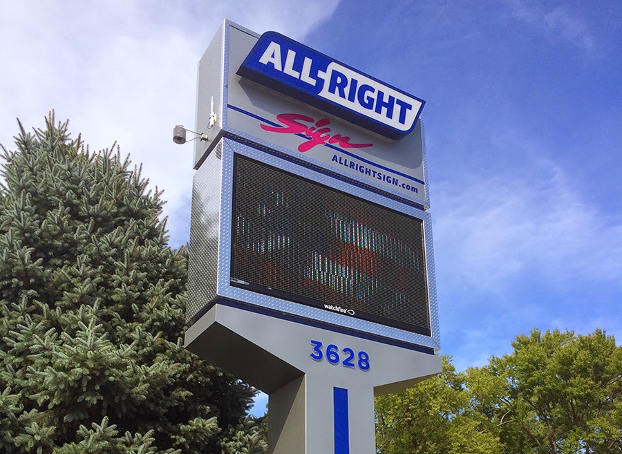 All-Right Sign, Inc. | 3628 Union Ave, Steger, IL 60475, USA | Phone: (708) 754-6366