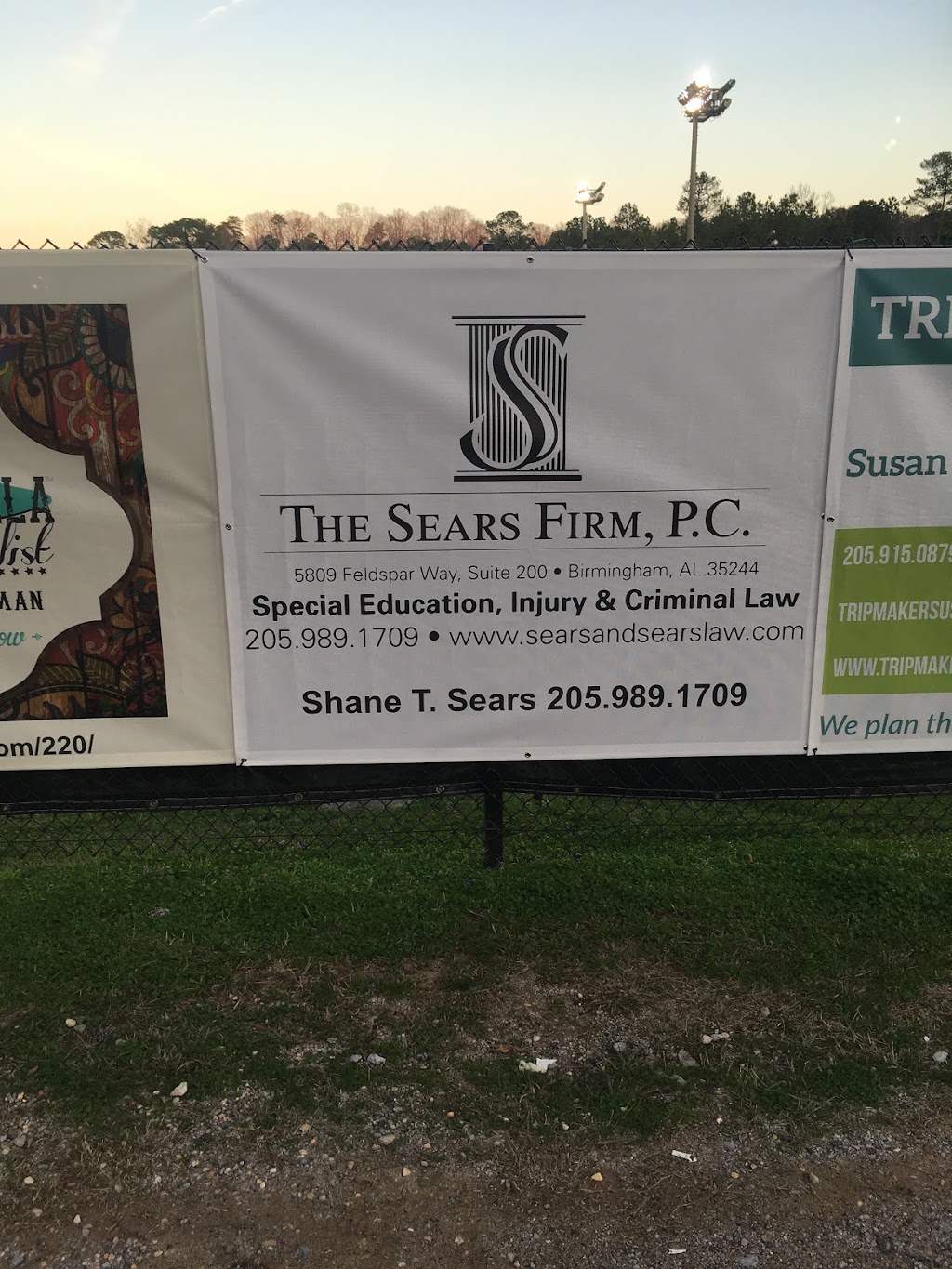 The Sears Firm, P.C. | Sears Building, 5809 Feldspar Way, Hoover, AL 35244, USA | Phone: (205) 588-0755