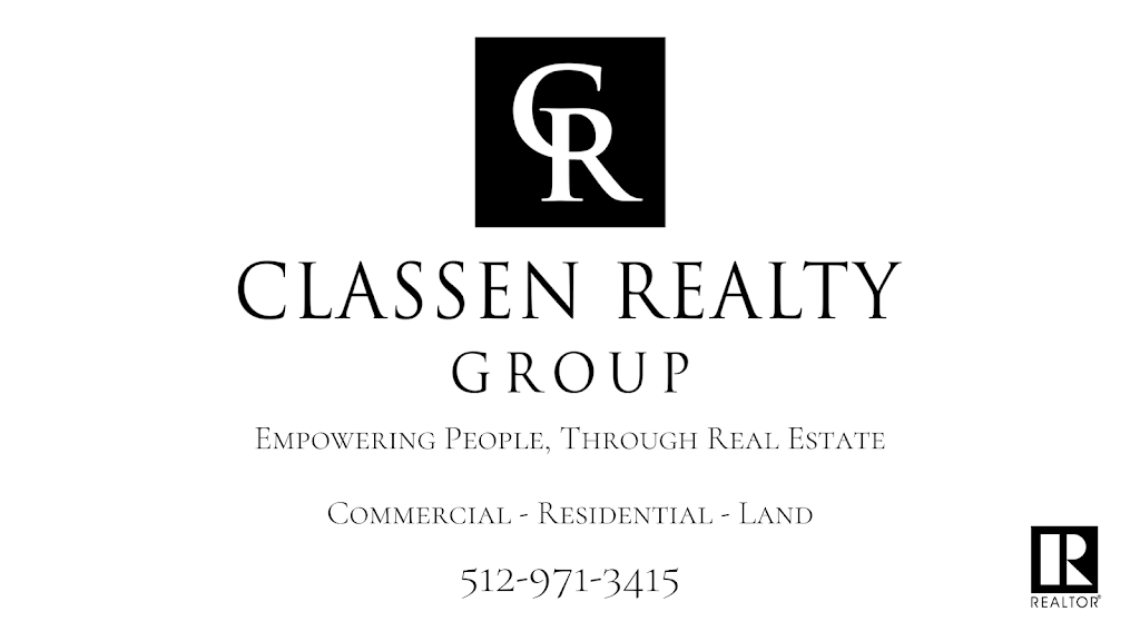 Classen Realty Group | 415 N Guadalupe St #285, San Marcos, TX 78666, USA | Phone: (512) 971-3415