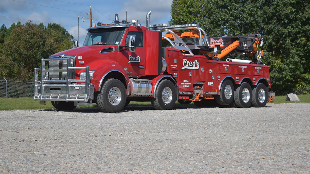 Freds Towing & Transport | 400 Industry Dr, Henderson, NC 27537, USA | Phone: (252) 430-0082