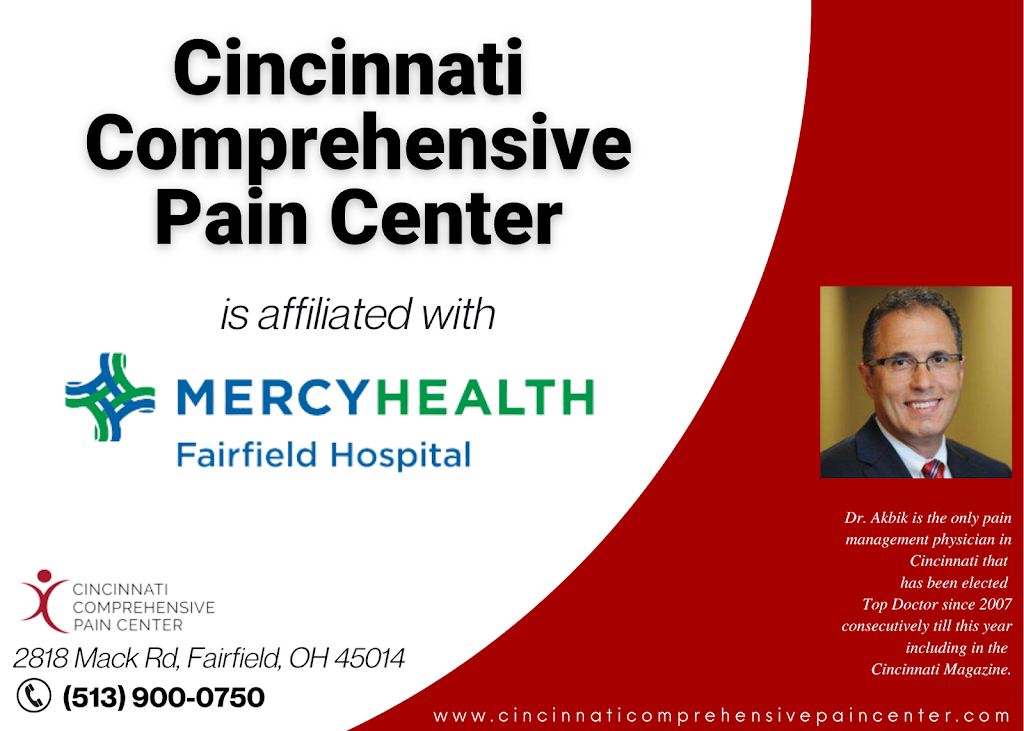 Cincinnati Comprehensive Pain Center | 2818 Mack Rd, Fairfield, OH 45014, USA | Phone: (513) 900-0750