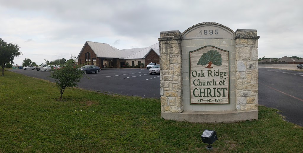 Oak Ridge Church of Christ | 4895 I-20 Service Road North, Willow Park, TX 76087, USA | Phone: (817) 441-1875