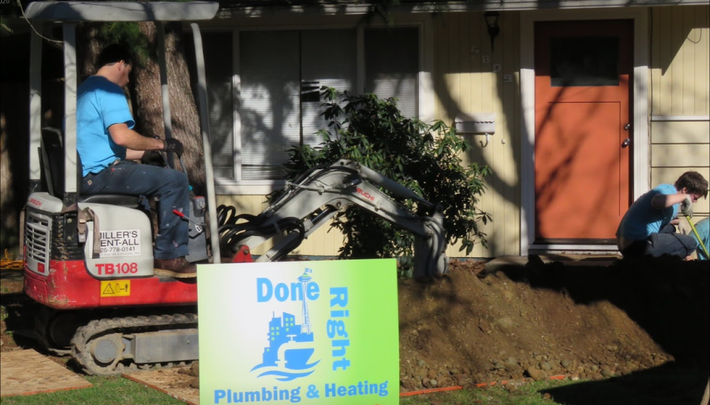 Done Right Plumbing | 20410 S Danvers Rd, Lynnwood, WA 98036 | Phone: (425) 245-7552