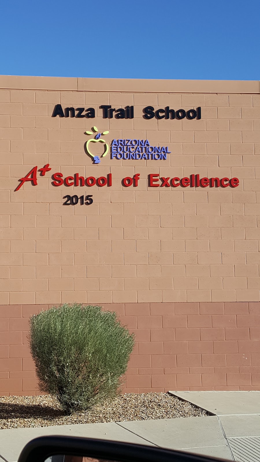 Anza Trail School | 15490 S Rancho Sahuarita Blvd, Sahuarita, AZ 85629, USA | Phone: (520) 625-3502