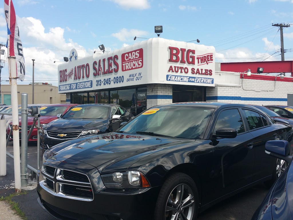 Big Three Auto Sales | 17020 E 8 Mile Rd, Detroit, MI 48205, USA | Phone: (313) 245-0800