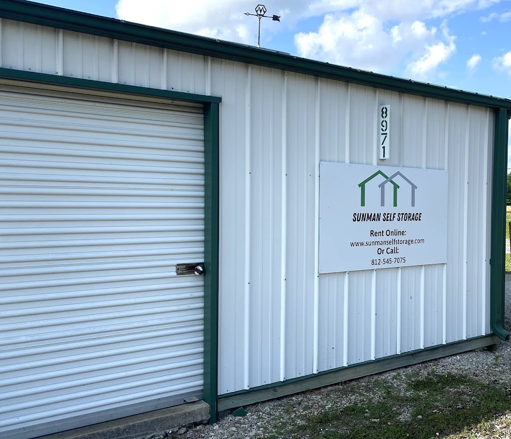 Sunman Self Storage | 8971 E County Rd 1000 N, Sunman, IN 47041, USA | Phone: (812) 545-7075