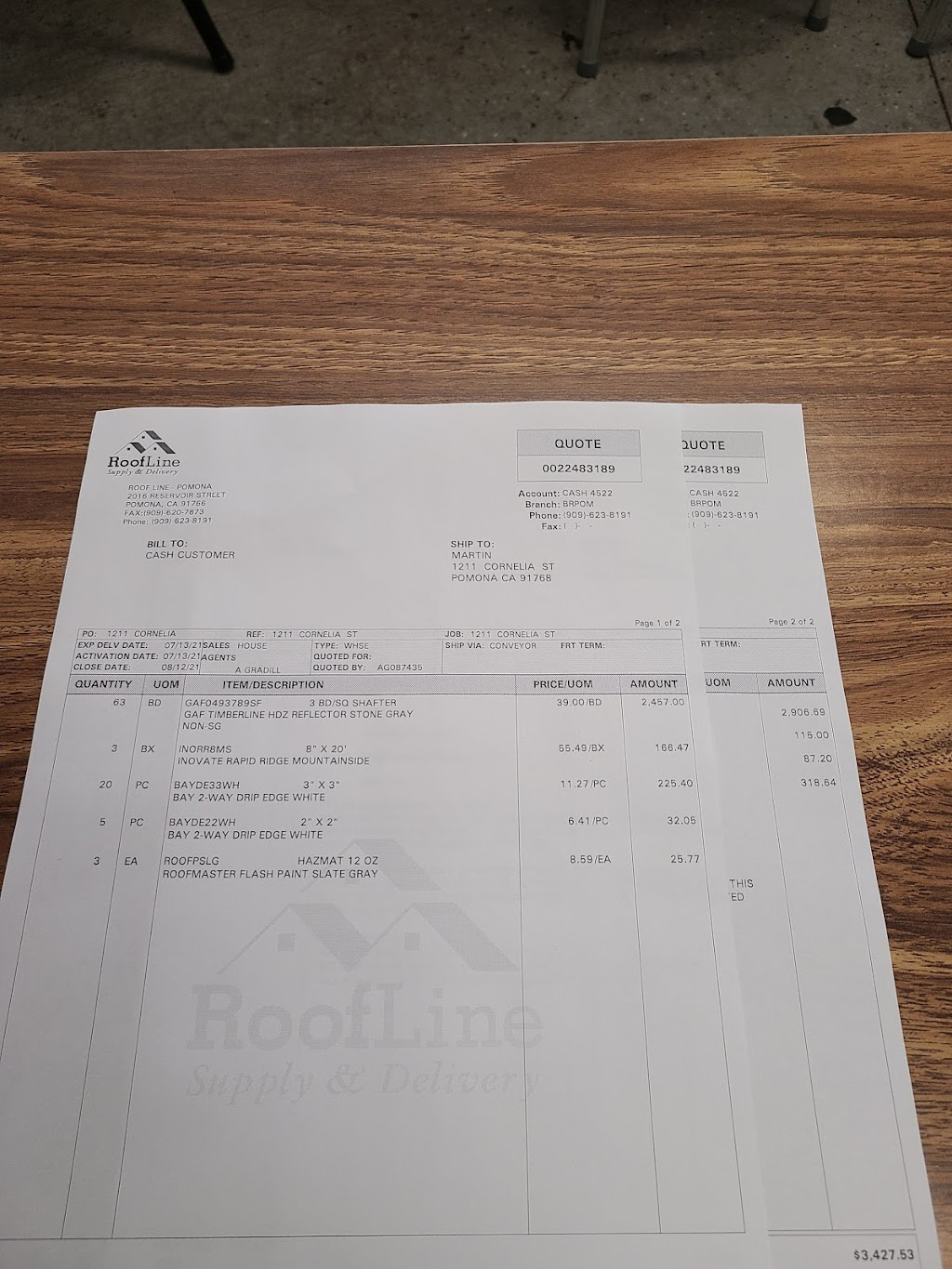 JB Wholesale Roofing And Building Supplies | 2016 S Reservoir St, Pomona, CA 91766 | Phone: (909) 623-8191