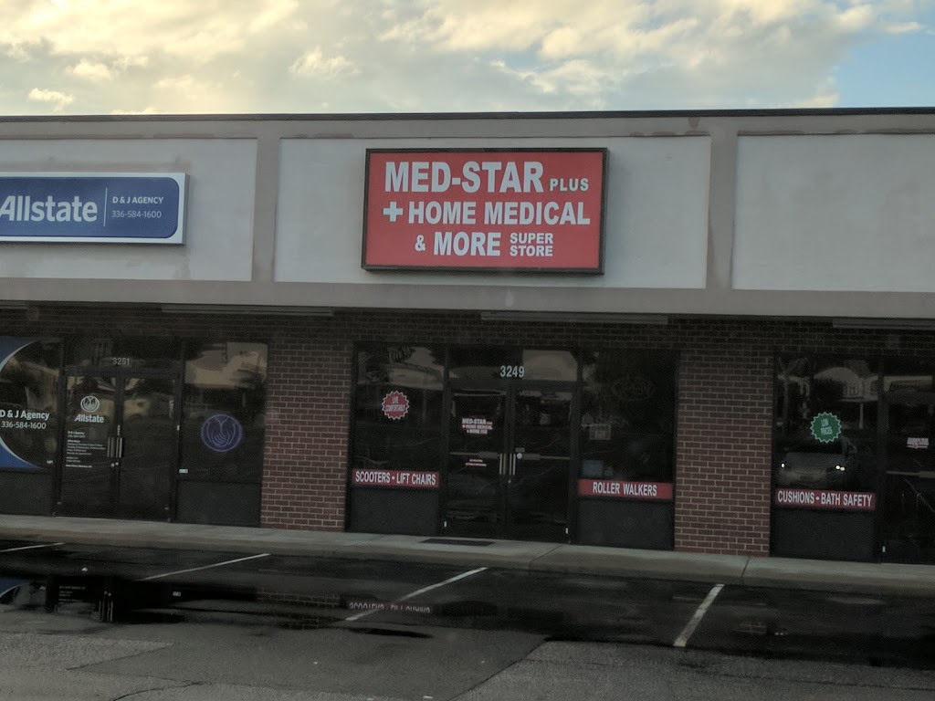 Med-Star Plus Home Medical Supply Superstore | 3249 S Church St, Burlington, NC 27215, USA | Phone: (336) 395-3153