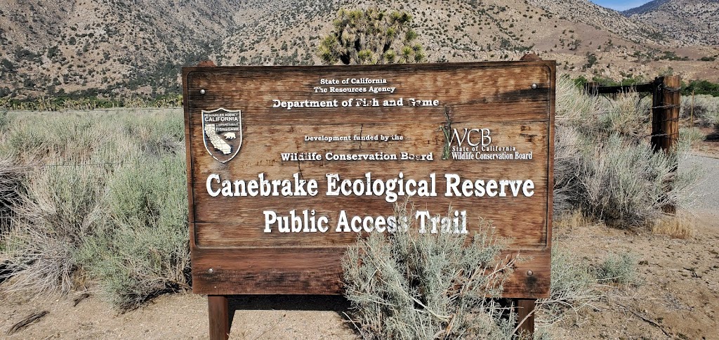 Canebrake Ecological Reserve | 27391 CA-178, Onyx, CA 93255, USA | Phone: (559) 243-4014