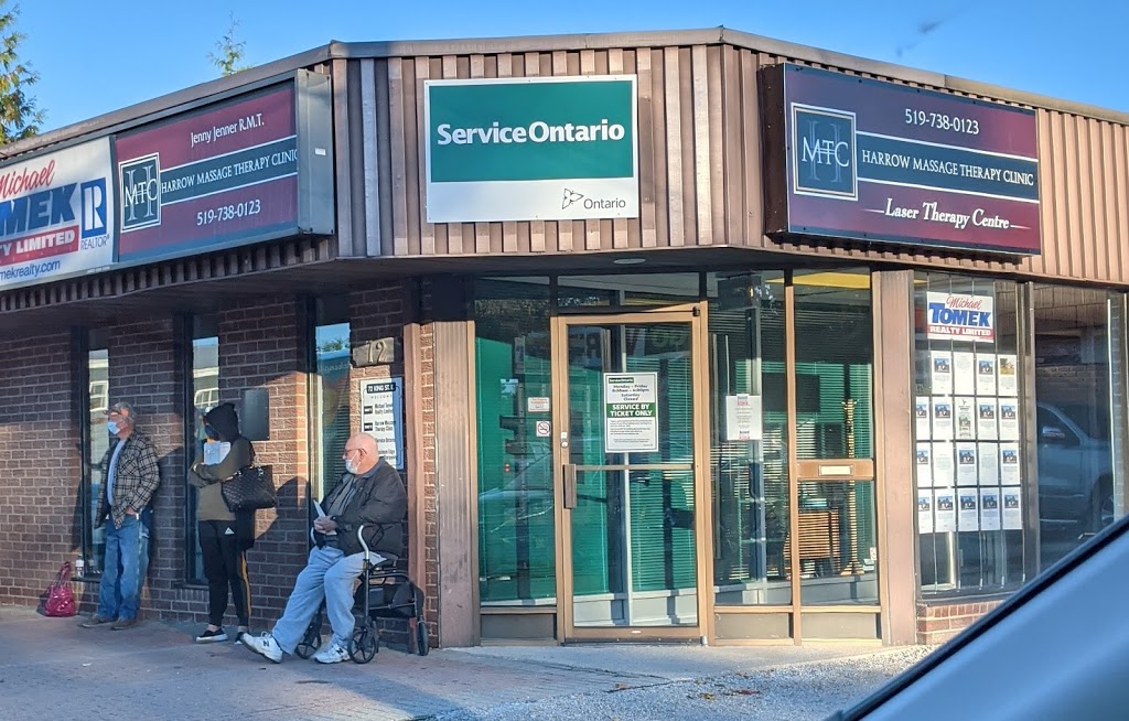 ServiceOntario | 72 King St E, Harrow, ON N0R 1G0, Canada | Phone: (519) 738-2564