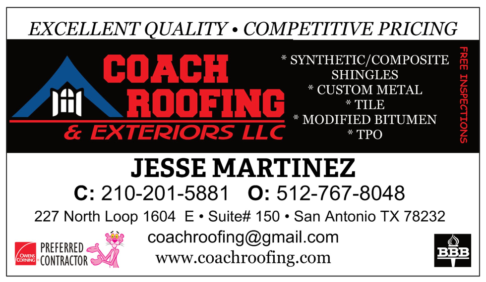 Coach Roofing and Exteriors LLC | 509 B Old W Dr, Round Rock, TX 78681, USA | Phone: (512) 767-8048