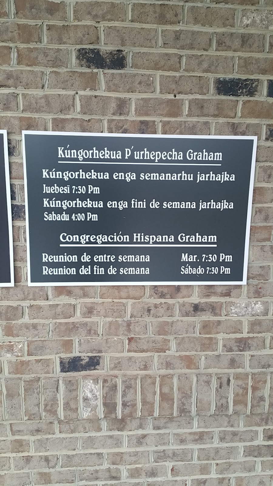 Kingdom Hall of Jehovahs Witnesses | 202 Webster Rd, Graham, NC 27253, USA | Phone: (336) 228-8452