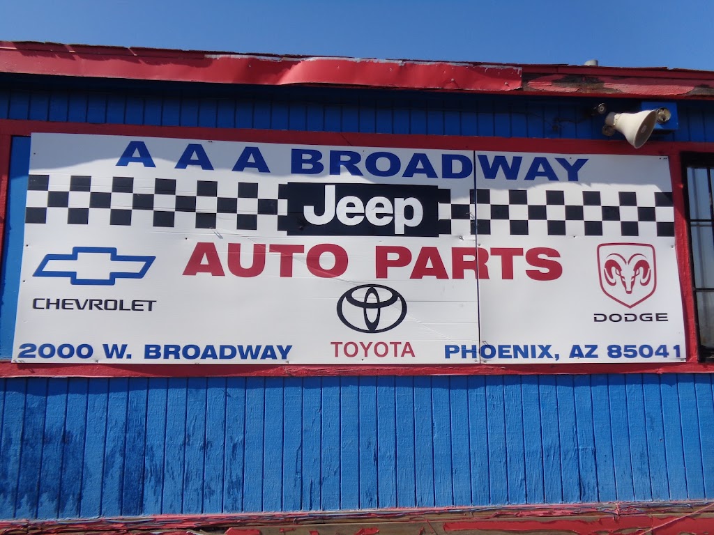 AAA Broadway Auto Parts | 2000 W Broadway Rd, Phoenix, AZ 85041, USA | Phone: (602) 276-1200