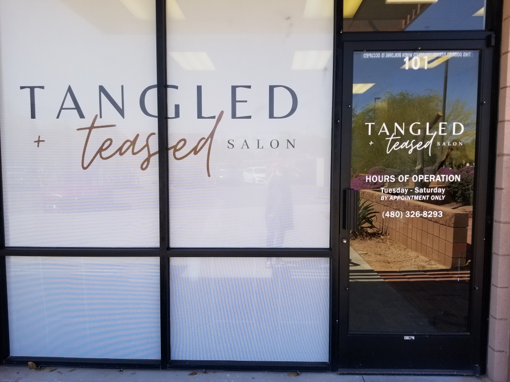 Tangled-n-Teased | 1529 S Clearview Ave Suite 101, Mesa, AZ 85209, USA | Phone: (480) 326-8293