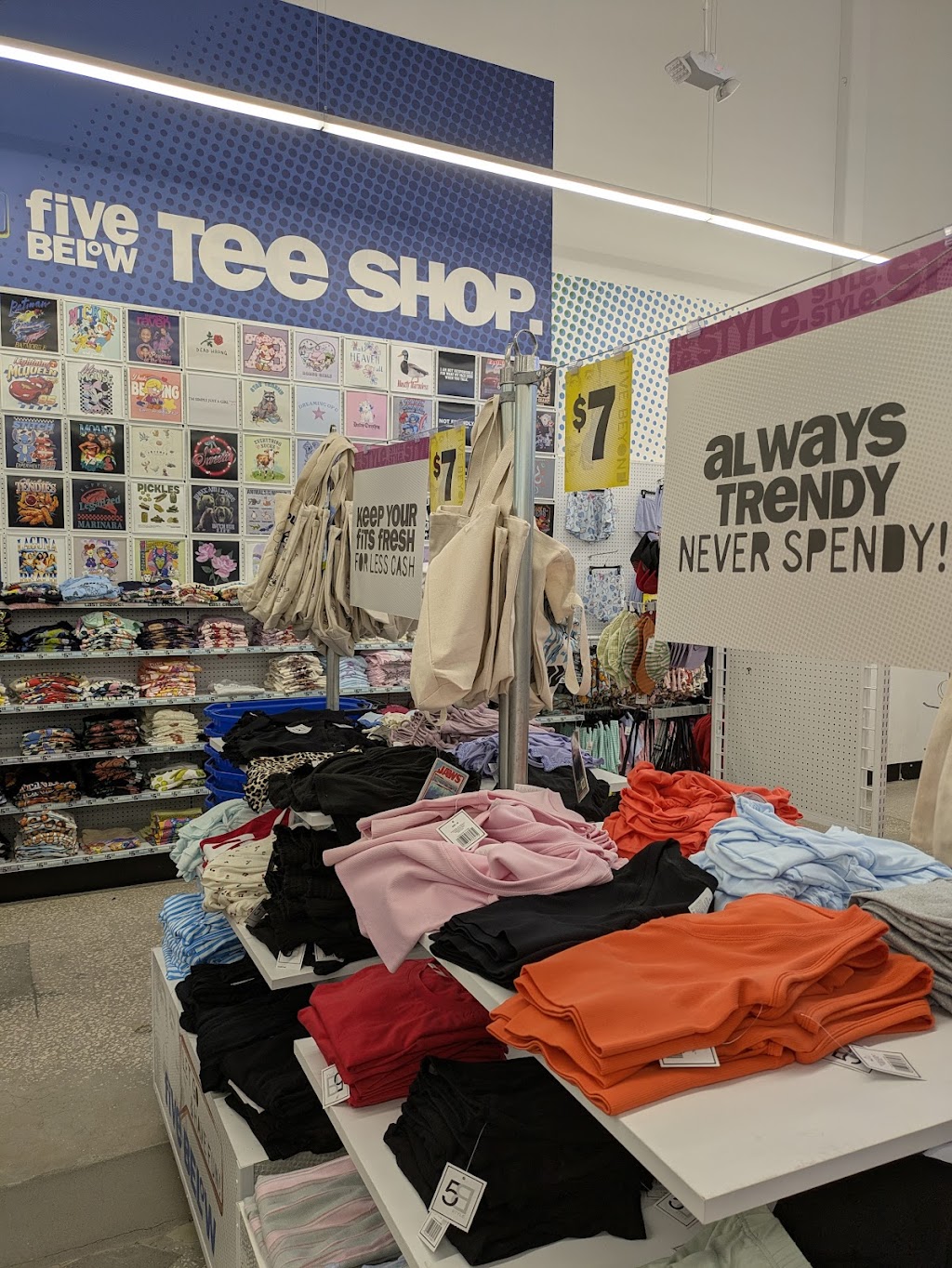 Five Below | 8912 State Rd 52, Hudson, FL 34667, USA | Phone: (727) 255-8325