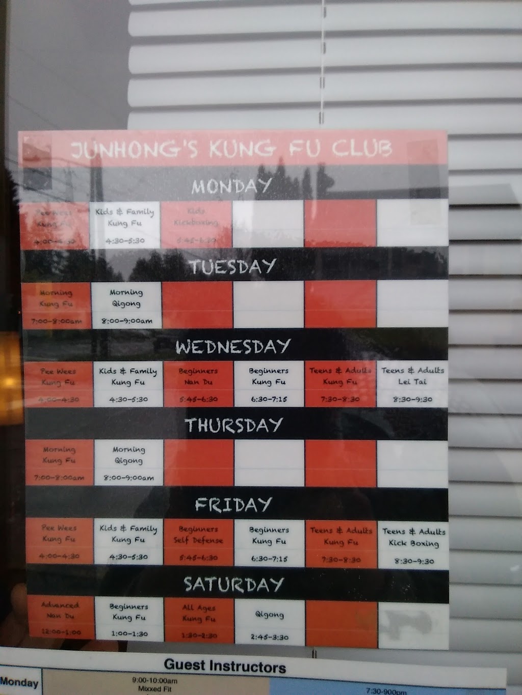 JunHongs Kung Fu Club | 5004 S Genesee St, Seattle, WA 98118, USA | Phone: (206) 793-1825