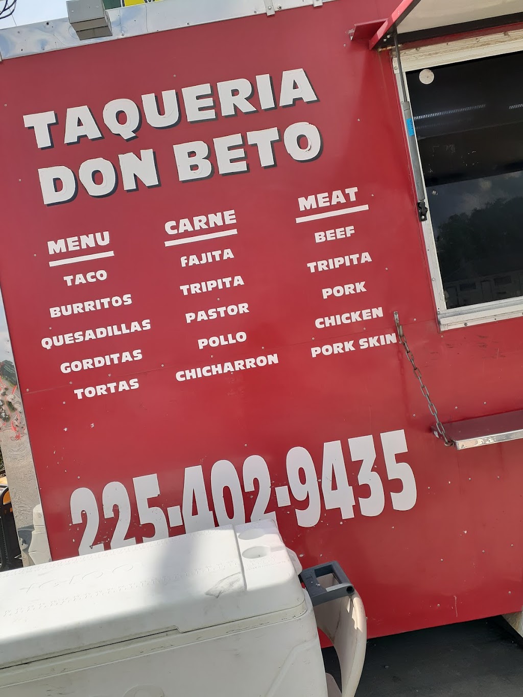 Don Beto (food truck) | 15110 Airline Hwy, Prairieville, LA 70769, USA | Phone: (225) 402-9435